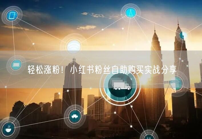 轻松涨粉！小红书粉丝自助购买实战分享