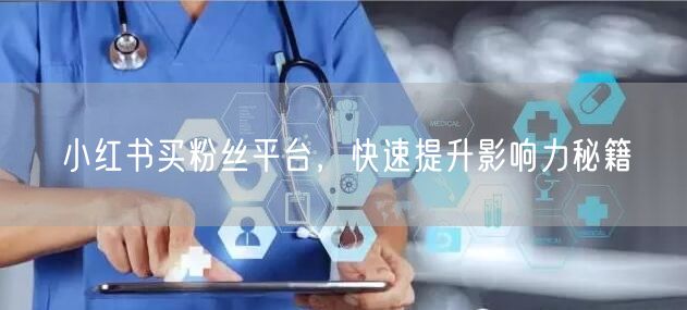小红书买粉丝平台，快速提升影响力秘籍