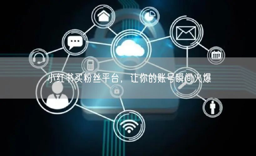 小红书买粉丝平台，让你的账号瞬间火爆