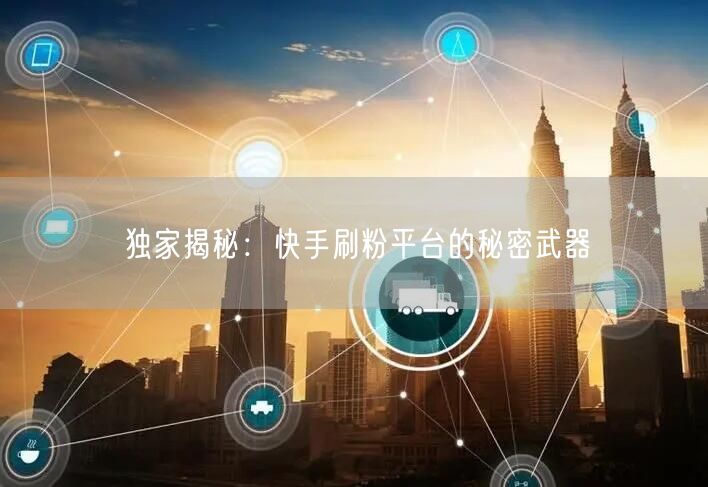独家揭秘：快手刷粉平台的秘密武器