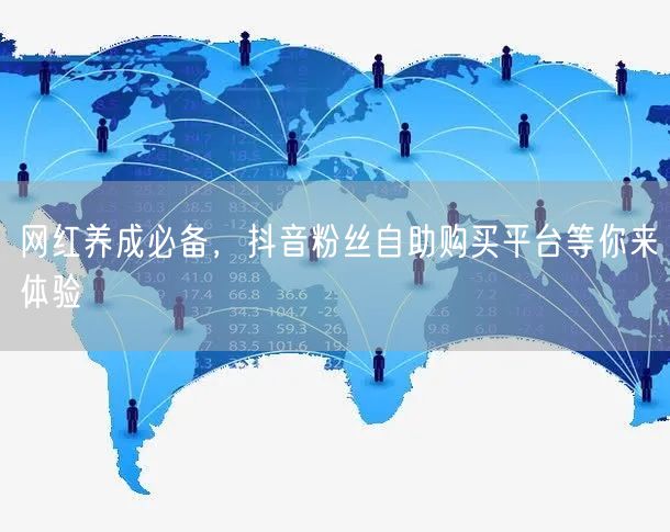 网红养成必备，抖音粉丝自助购买平台等你来体验