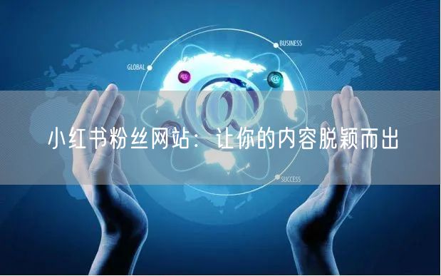 小红书粉丝网站：让你的内容脱颖而出