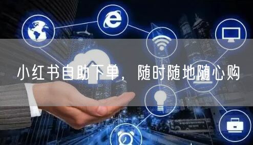 小红书自助下单，随时随地随心购