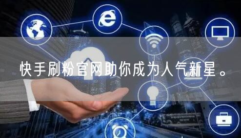 快手刷粉官网助你成为人气新星。