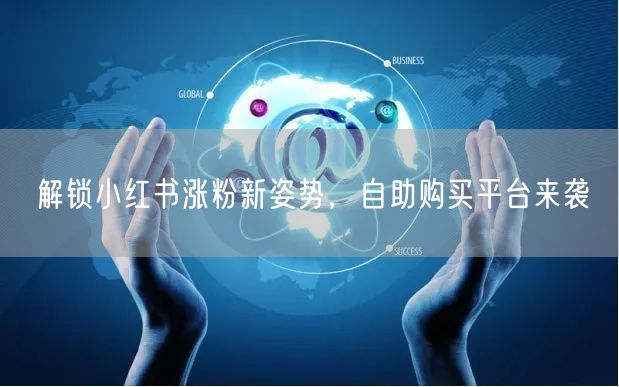 解锁小红书涨粉新姿势，自助购买平台来袭
